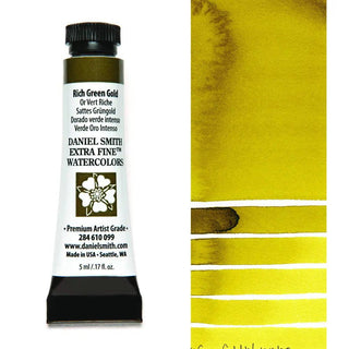 Extra Fine Watercolor Tube, 5ml - Rich Green Gold Daniel Smith vdiue2-zt.myshopify.com