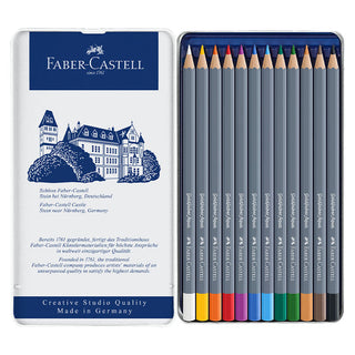 Crayon aquarelle Goldfaber Aqua, boîte de 12
