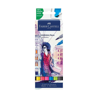 Faber Castell - Goldfaber Aqua Dual Markers - 6 Faber-Castell vdiue2-zt.myshopify.com