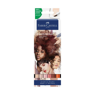 Faber Castell - Goldfaber Aqua Dual Markers - Portrait 6 Faber-Castell vdiue2-zt.myshopify.com