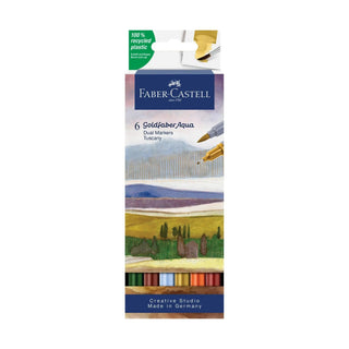Faber Castell - Goldfaber Aqua Dual Markers - Tuscany 6 Faber-Castell vdiue2-zt.myshopify.com