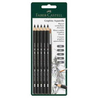 Graphite Aquarelle Pencils - Package of 5 Faber-Castell vdiue2-zt.myshopify.com