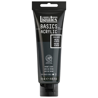 Basics Acrylic 118ml Tube, Payne's Gray