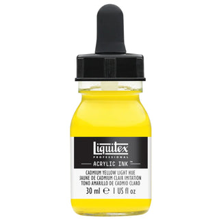 Acrylic Ink 30ml Jar, Cadmium Yellow Light Hue