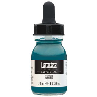 Acrylic Ink 30ml Jar, Turquoise