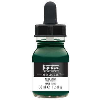 Acrylic Ink 30ml Jar, Muted Green