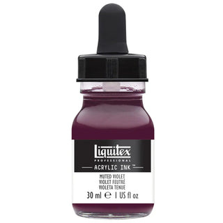Acrylic Ink 30ml Jar, Muted Violet