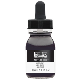 Acrylic Ink 30ml Jar, Muted Grey