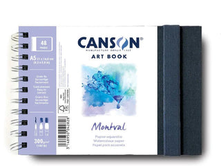 Montval Watercolor Art Book, A5/8.3" x 5.8" Canson vdiue2-zt.myshopify.com
