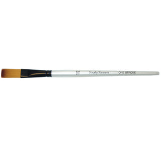Simply Simmons Short-Handle Brush, One Stroke - 1/2