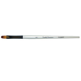 Simply Simmons Short-Handle Brush, Filbert - 8