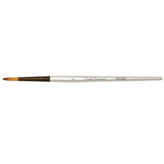 Simply Simmons Short-Handle Brush, Round - 6