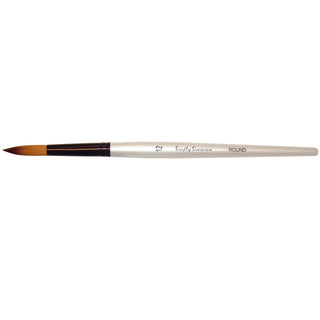Simply Simmons Short-Handle Brush, Round - 12