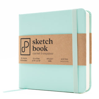 Sketchbook, 12cm x 12cm - Seafoam Green