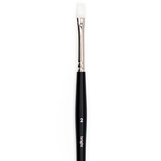 Spectra Artist Brush, Bright 2, Short Handle