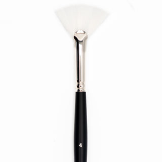 Spectra Artist Brush, Fan 4, Short Handle