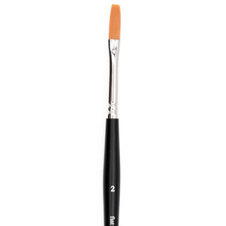 Spectra Artist Brush, Flat 2, Short Handle