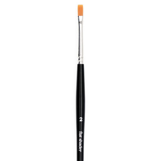 Spectra Artist Brush, Flat Shader 2, Short Handle