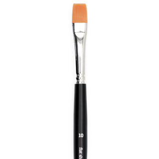 Spectra Artist Brush, Flat Shader 10, Short Handle