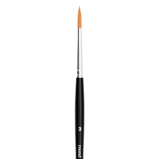 Spectra Artist Brush, Round 3, Short Handle