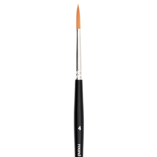 Spectra Artist Brush, Round 4, Short Handle