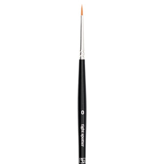 Spectra Artist Brush, Tight Spotter 0, Short Handle