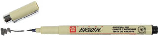 Pigma Brush Pen, Black Sakura vdiue2-zt.myshopify.com