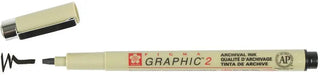 Pigma Graphic Pen, 2mm - Black Sakura vdiue2-zt.myshopify.com