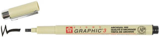 Pigma Graphic Pen, 3mm - Black Sakura vdiue2-zt.myshopify.com