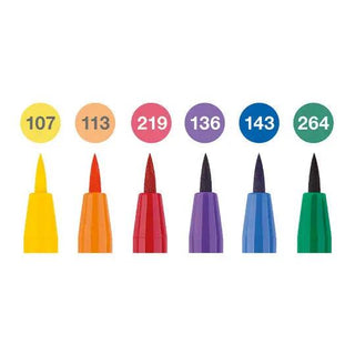 Pitt Artist Pen¨ Colour Wheel - Wallet of 6 Faber-Castell vdiue2-zt.myshopify.com