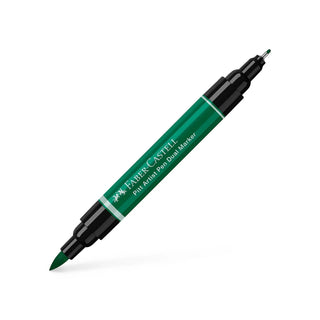 Pitt Artist Pen Dual Marker - dark phthalo green - 265 Faber-Castell vdiue2-zt.myshopify.com