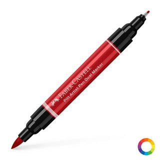 Pitt Artist Pen Dual Marker - deep scarlet red - 220 Faber-Castell vdiue2-zt.myshopify.com