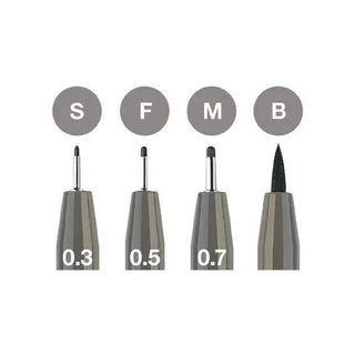 Pitt Artist Pen¨ Warm Grey IV - Wallet of 4 Faber-Castell vdiue2-zt.myshopify.com