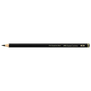 Pitt Graphite Matt Pencil, 4B Faber-Castell vdiue2-zt.myshopify.com