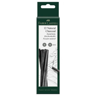 Pitt¨ Natural Willow Charcoal -12 Sticks (5-8mm) Faber-Castell vdiue2-zt.myshopify.com