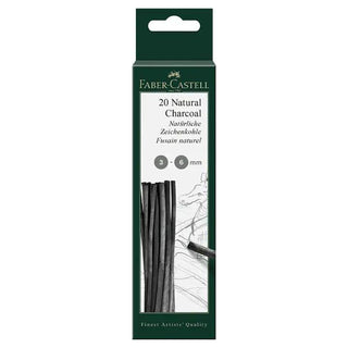 Pitt¨ Natural Willow Charcoal - 20 Sticks (3-6mm) Faber-Castell vdiue2-zt.myshopify.com