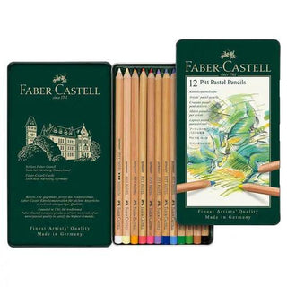 Pitt¨ Pastel Pencils - Tin of 12 Faber-Castell vdiue2-zt.myshopify.com