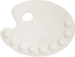 Plastic Palette, 9 Well Oval Jack Richeson & Co. vdiue2-zt.myshopify.com
