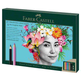 Polychromos¨ Artists' Colour Pencil  & Graphite Matt - Tin of 24 Faber-Castell vdiue2-zt.myshopify.com