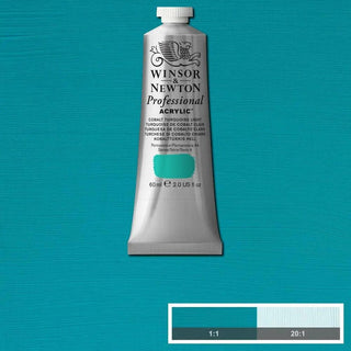 Professional Acrylic 60ml Tube, Cobalt Turquoise Light Winsor & Newton vdiue2-zt.myshopify.com