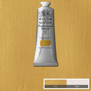 Professional Acrylic 60ml Tube, Gold Winsor & Newton vdiue2-zt.myshopify.com