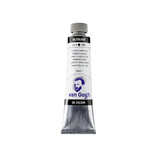 Van Gogh Oil Color Tube, 118 Titanium White Linseed (40ml)