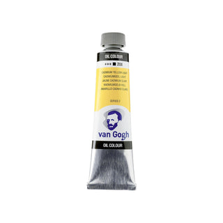Van Gogh Oil Color Tube, 208 Cadmium Yellow Light (40ml)