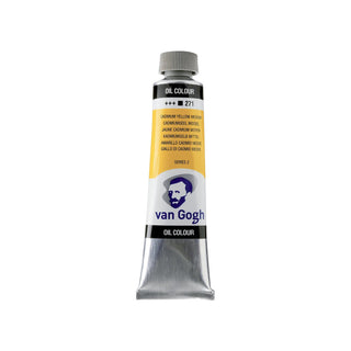 Van Gogh Oil Color Tube, 271 Cadmium Yellow Medium (40ml)