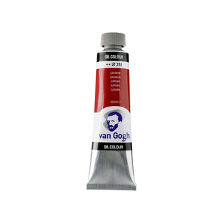Van Gogh Oil Color Tube, 318 Carmine (40ml)