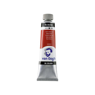 Van Gogh Oil Color Tube, 339 Light Oxide Red (40ml)