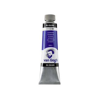 Van Gogh Oil Color Tube, 504 Ultramarine Deep (40ml)