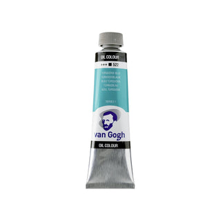 Van Gogh Oil Color Tube, 522 Turqioise Blue (40ml)