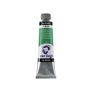 Van Gogh Oil Color Tube, 619 Permanent Green Deep (40ml)
