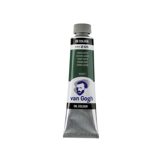 Van Gogh Oil Color Tube, 629 Green Earth (40ml)
